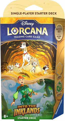 Disney Lorcana: Into the Inklands - Amber & Emerald Starter Deck