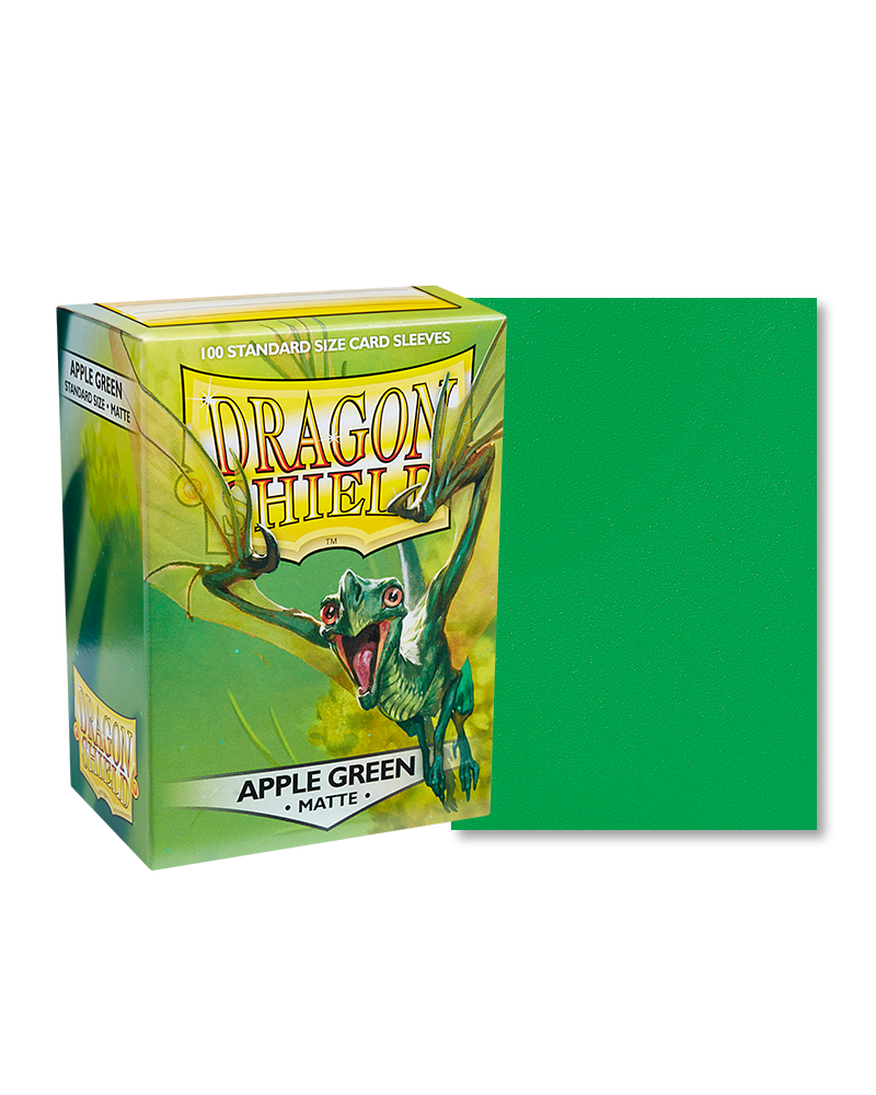 Dragon Shield - Matte Sleeves - Apple Green