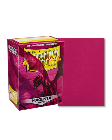Dragon Shield - Matte Sleeves - Magenta