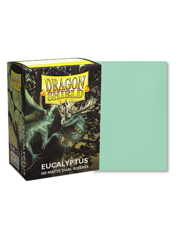 Dragon Shield - Dual Matte Sleeves - Eucalyptus