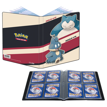 Pokémon: 4-Pocket Portfolio - Snorlax & Munchlax - Malý Album - A5
