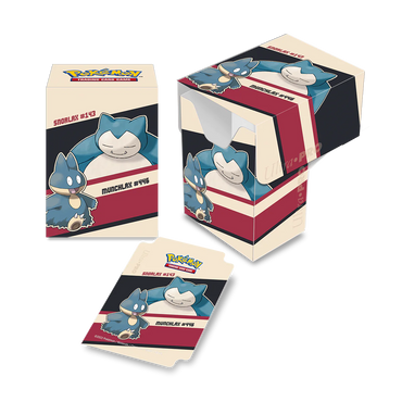 Ultra Pro - Krabička na karty s motívom Snorlax & Munchlax