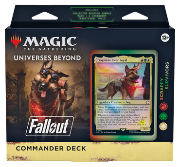 Magic: The Gathering Universes Beyond - Fallout - Commander Deck (Scrappy Survivors )