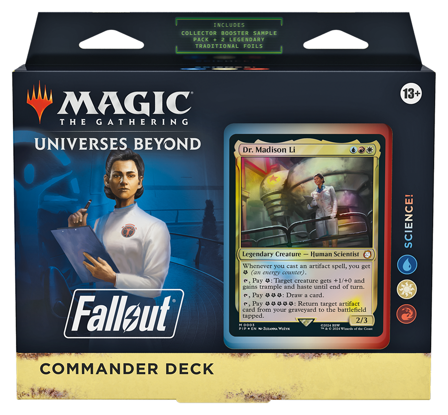 Magic: The Gathering Universes Beyond - Fallout - Commander Deck (Science! )