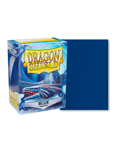 Dragon Shield - Matte Sleeves - Blue