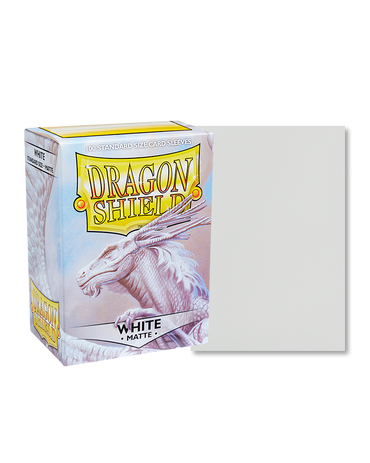 Dragon Shield - Matte Sleeves - White