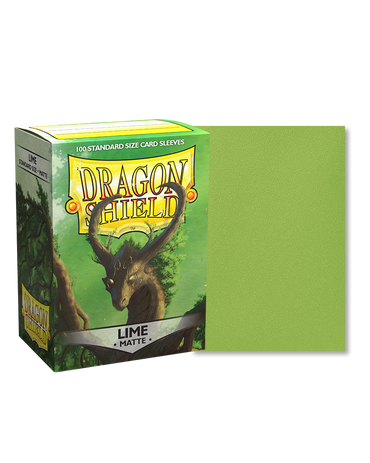 Dragon Shield - Matte Sleeves - Lime