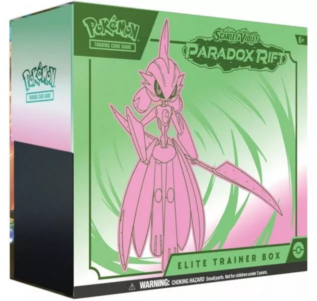 Pokémon TCG: Scarlet & Violet Paradox Rift- Elite Trainer Box (Iron Valiant)