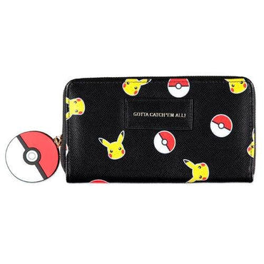 Pokémon: Pika Pokeball peňaženka na zips